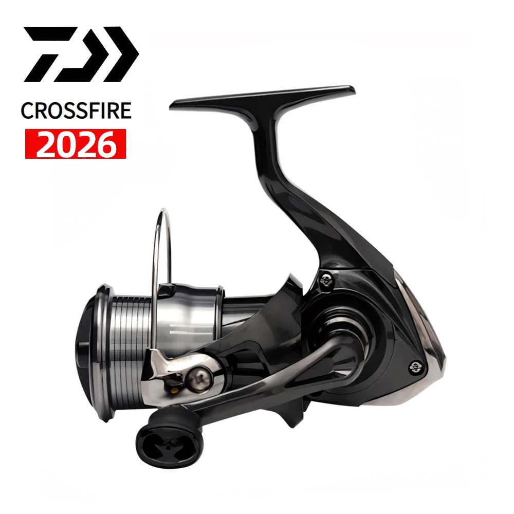 2026 DAIWA CROSSFIRE LT carrete de pesca giratorio relación de engranaje 5,2-6,2 arrastre máximo 5-12KG 3 + 1BB carrete de pesca de agua de mar