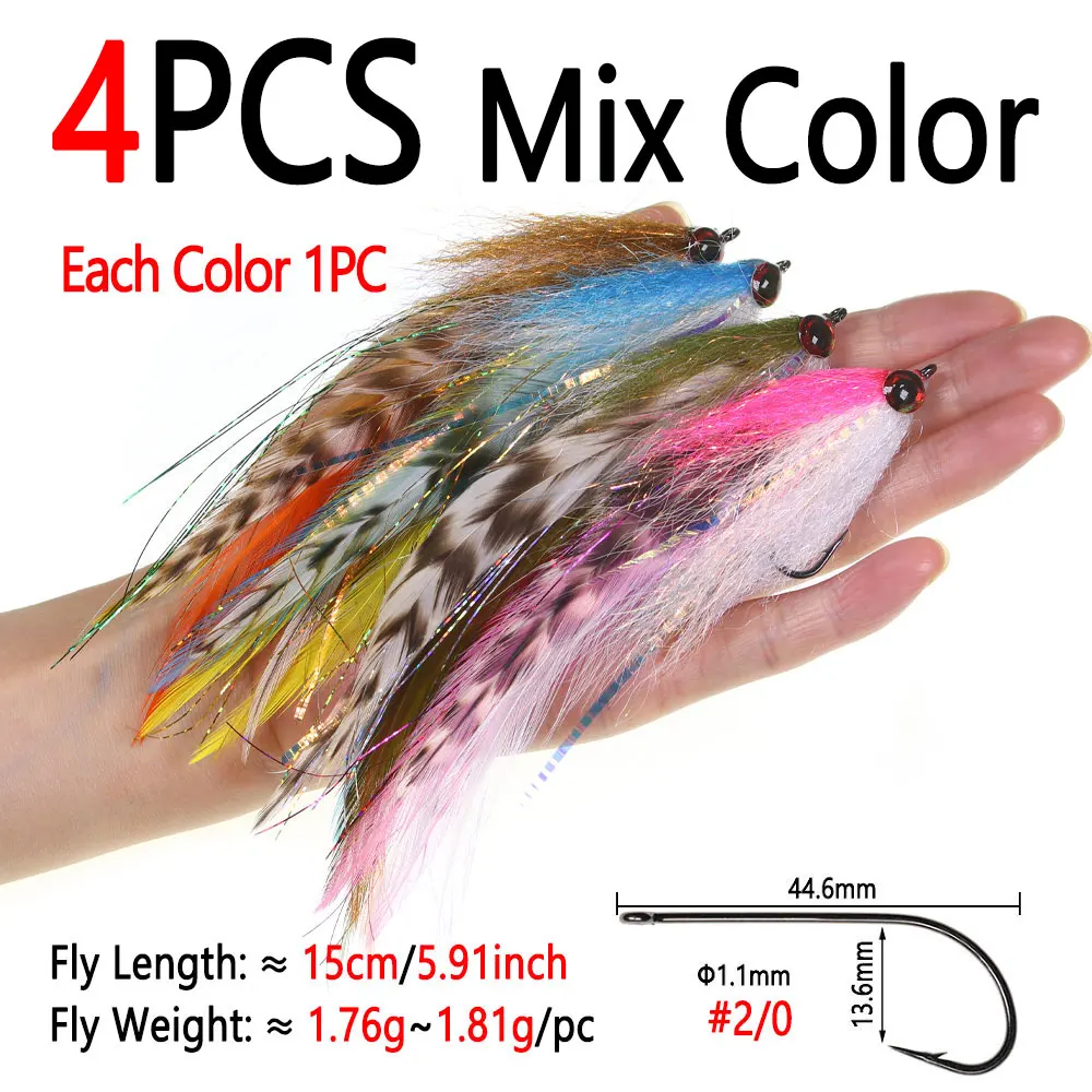 4pcs Mix Color