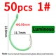 50pcs Size 1 TypeC