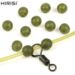 Hirisi Cuentas de Choque para Carpa – Tapones de Goma Verde