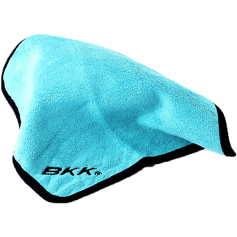 BKIKI Lua-Toalla de pesca suave, gruesa, cebo no pegajoso, varilla para frotar las manos, fuerte absorción de agua - imagen 3