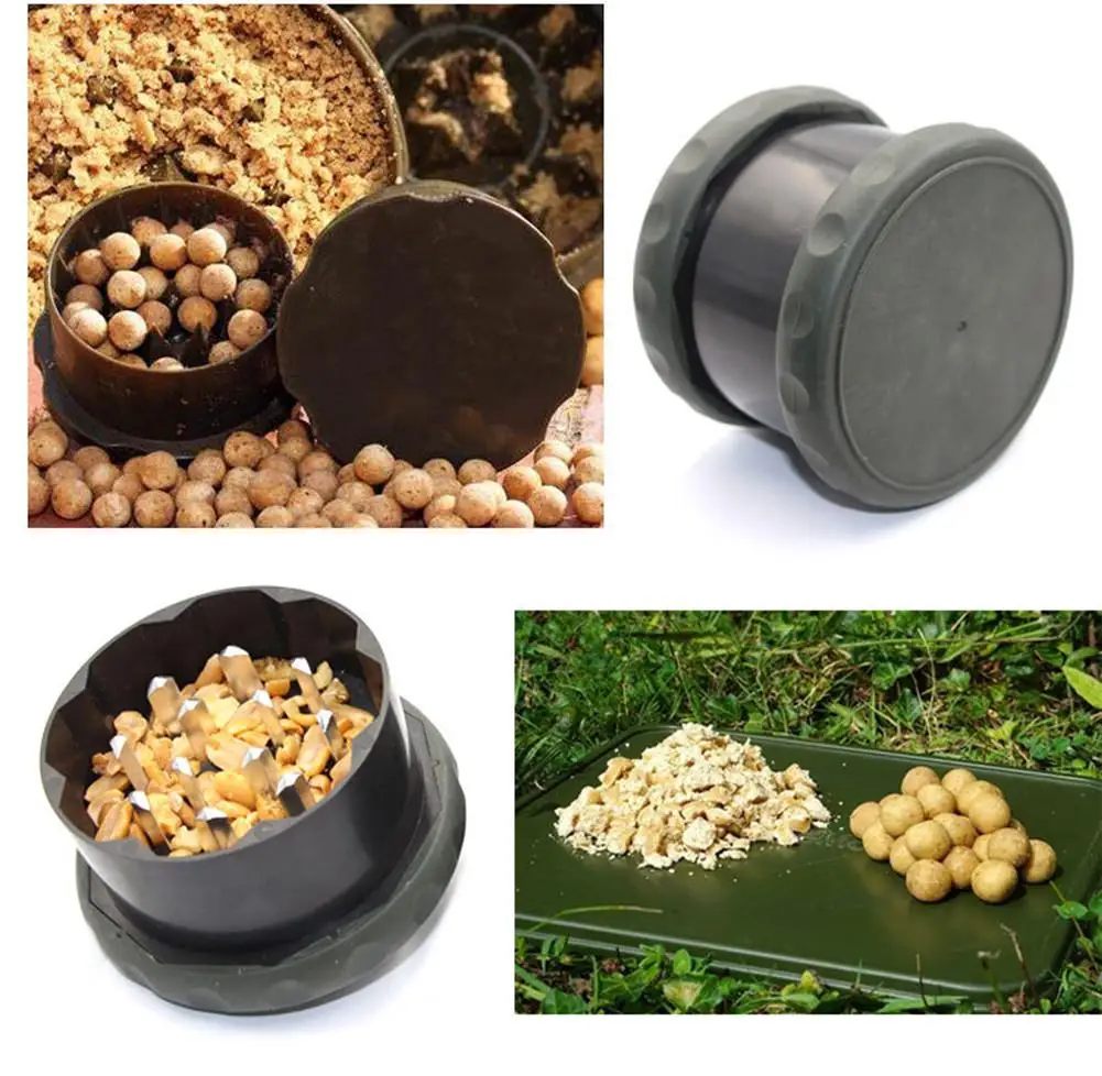 Caja trituradora de cebo, herramienta de fabricación de cebo engrosada portátil, equipo de aparejos de pesca de carpa, suministros - imagen 5