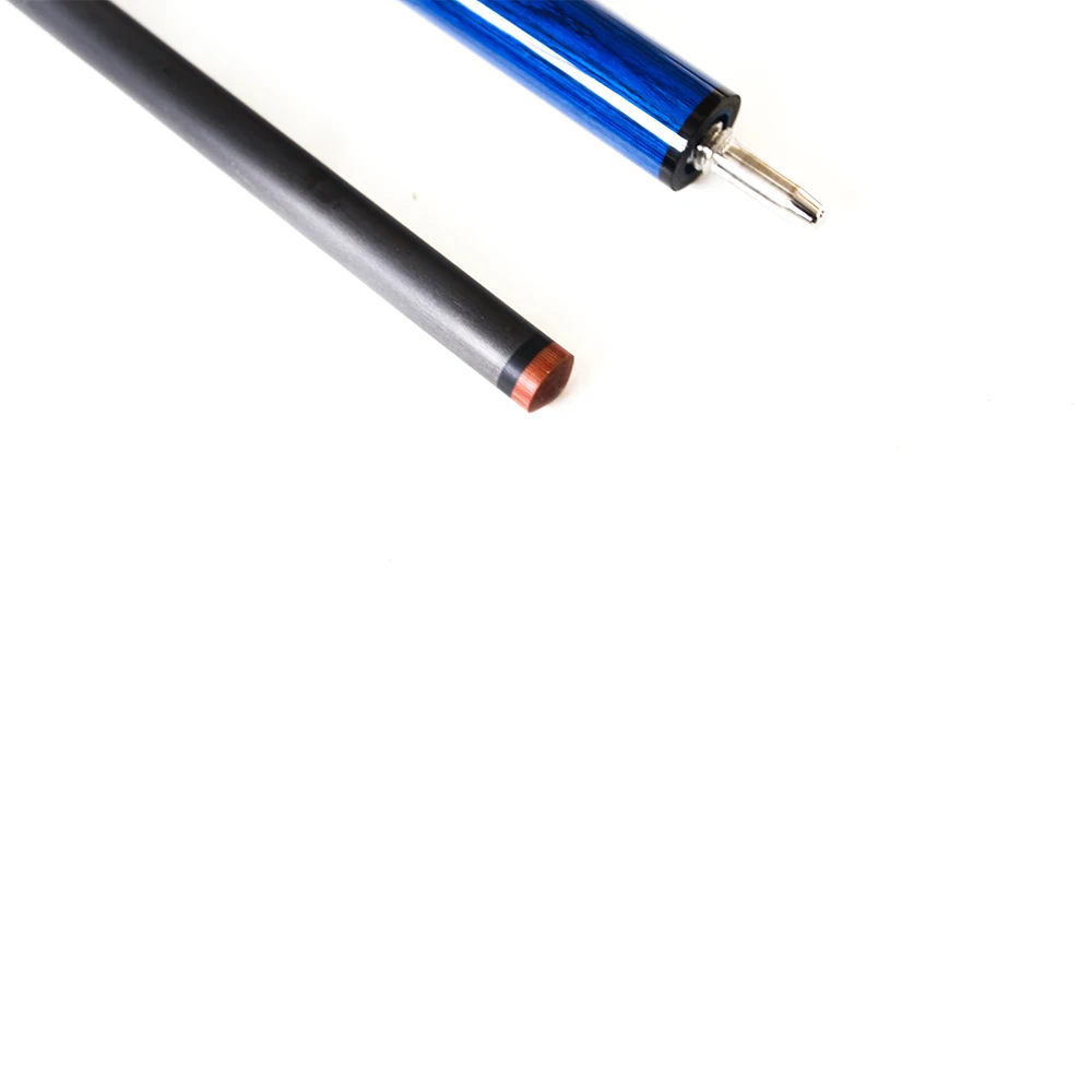 Taco de fibra de carbono 1/2 Break Uniloc, punta de baquelita, 12,9mm, férula negra, 147cm, 19oz, tecnología negra, billar - imagen 4