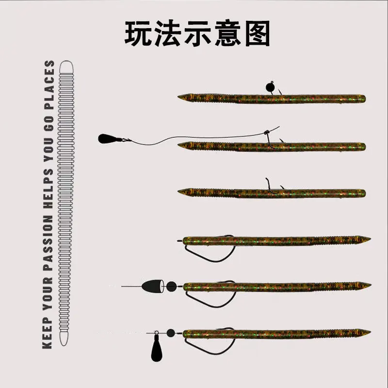 Mejore su experiencia de pesca con nuestros diseños de cebo versátiles