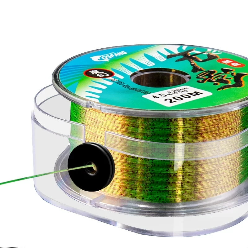 Línea de Pesca de punto súper suave de 200m, auténtica línea principal de súper fuerza, protofilamento de nailon Tippet, línea de Pesca competitiva - imagen 2