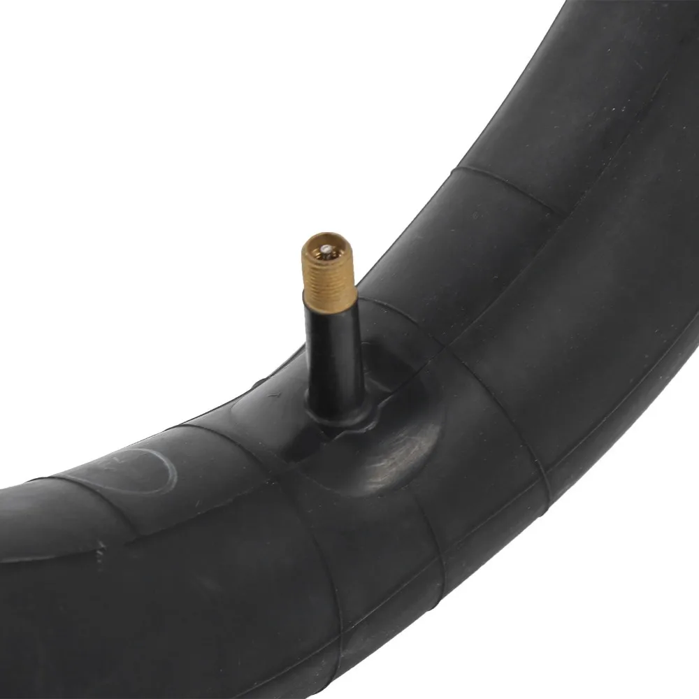 Paquete de 2 tubos de bicicleta de 12x2.125, válvula Schrader, tubo interior de goma butílica para bicicleta de 33mm para válvula Schrader de alta resistencia - imagen 2