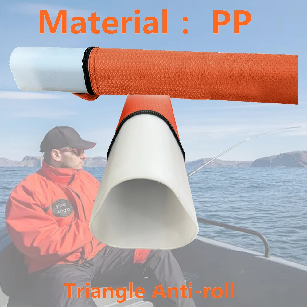 ROLLFISH Bolsa portátil para caña de pescar impermeable carcasa dura - imagen 2
