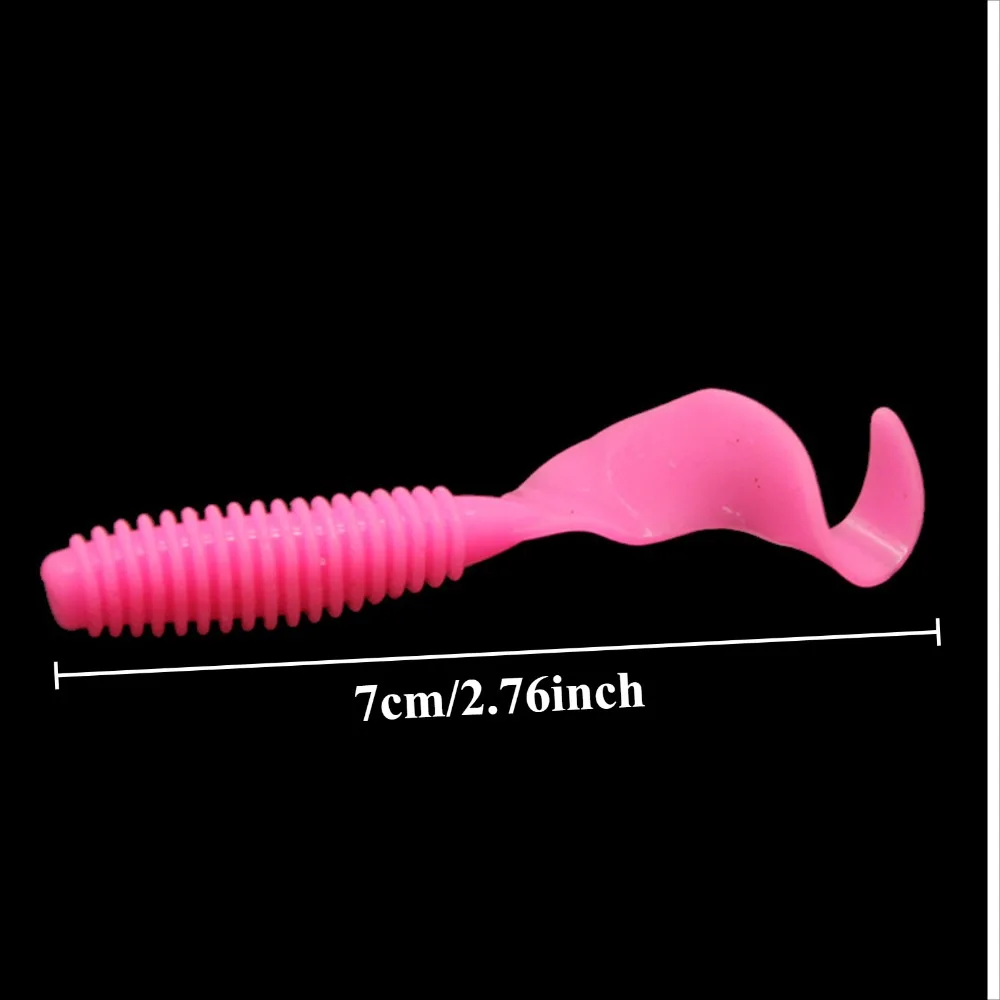 Señuelos de silicona Swimbait 7cm – Cebo blando para lucio - imagen 4