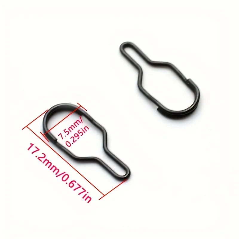 Clip de aparejo de pelo para feeder de carpa – enlace