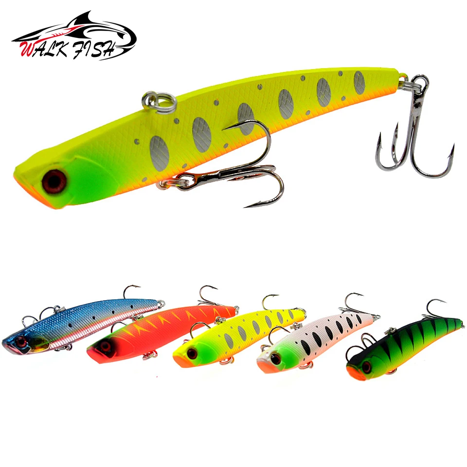 WALK FISH-señuelo de pesca con vibración, 95mm, 26g, cebo duro sumergido de largo alcance, cebo Artificial biónico, pesca Bai, invierno - imagen 3