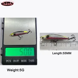 TAKEDO Wobbler lápiz hundidor para lubina y trucha