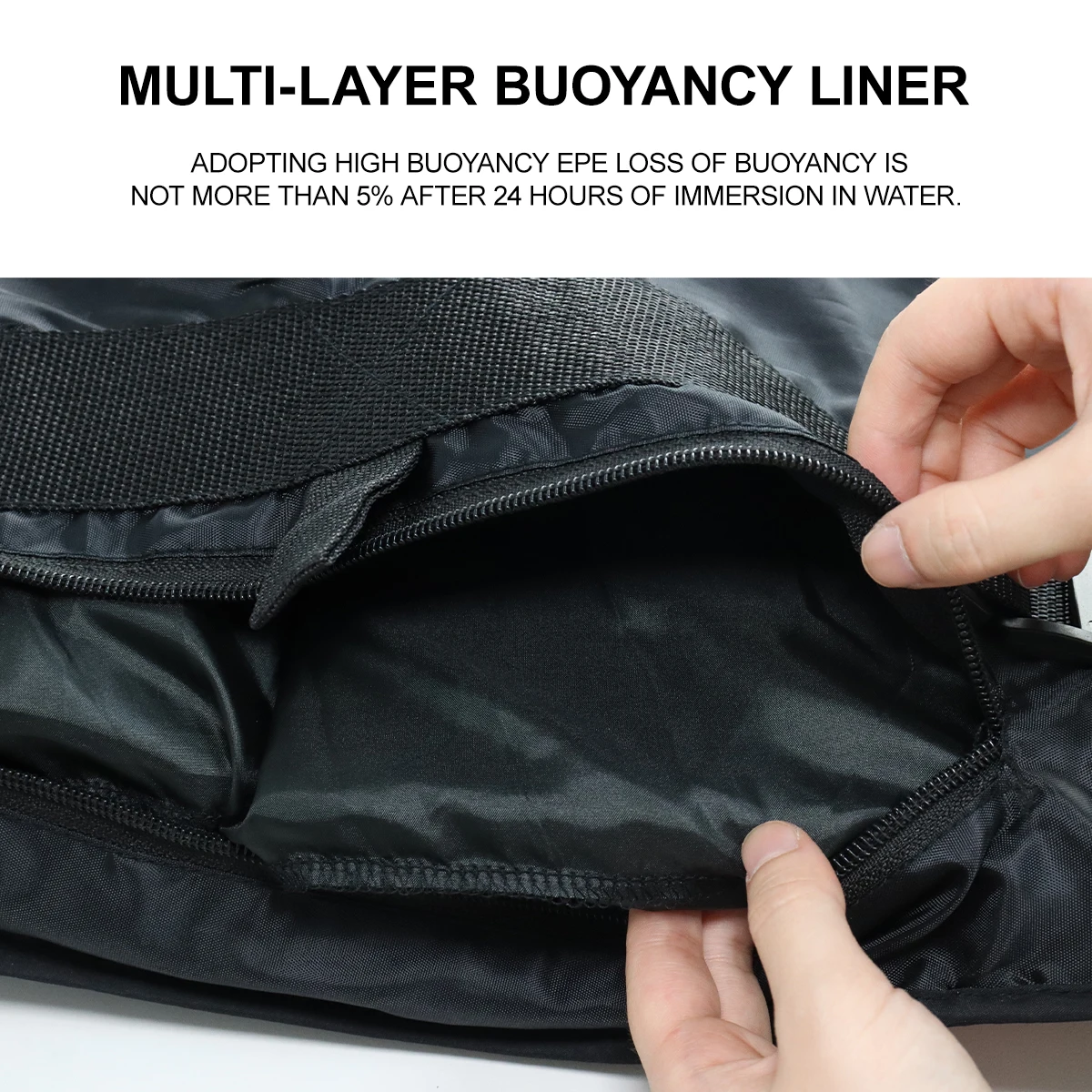 ZYZ-Chaqueta de pesca en roca para hombre, chaleco de flotabilidad multifunción, flotabilidad superior a 7,5 kg, ropa de pesca deportiva para deportes al aire libre - imagen 5