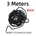 3 meters black