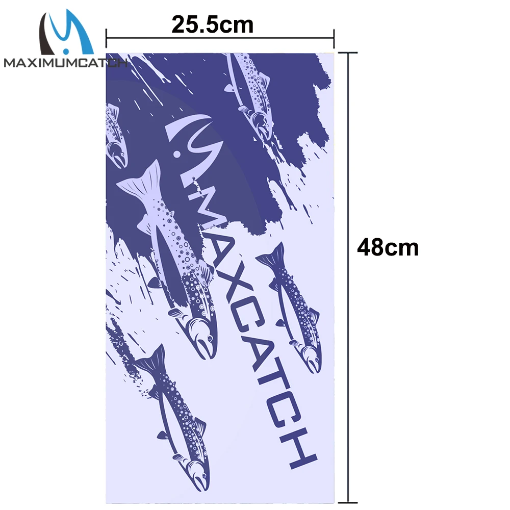 Maximumcatch-tocado de pesca con mosca, multicolor, patrones de peces, bufanda de pesca, Bandana, deportes al aire libre - imagen 3