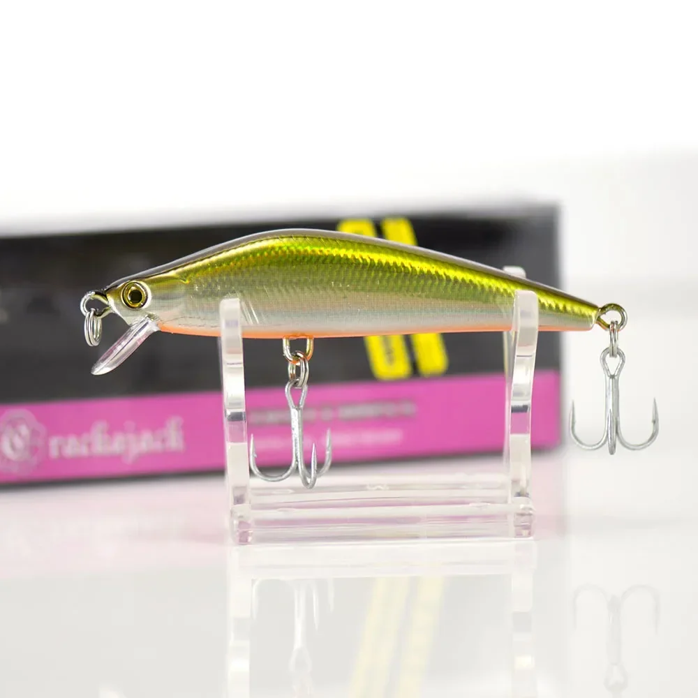 Cebo de pesca de plástico duro Countbass Minnow, cebos Jerk de agua salada vendedores calientes señuelos 75mm 8g - imagen 2