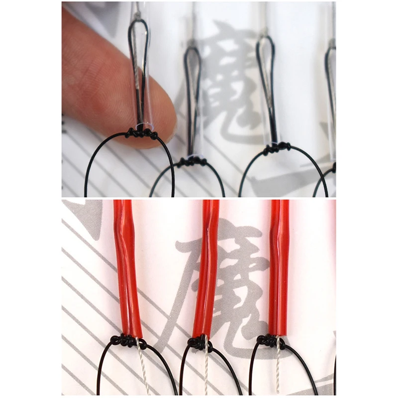 Anzuelos de Pesca giratorios de acero inoxidable, aparejos de Pesca, cebos de Pesca, combinación de 5 ganchos pequeños, 1psc 5 #-14 # - imagen 3