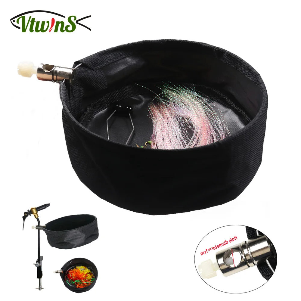 Cesta de residuos para atar moscas Vtwins – soporte de basura - imagen 4