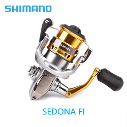 Shimano Sedona FI — Carrete spinning de metal HAGANE para mar