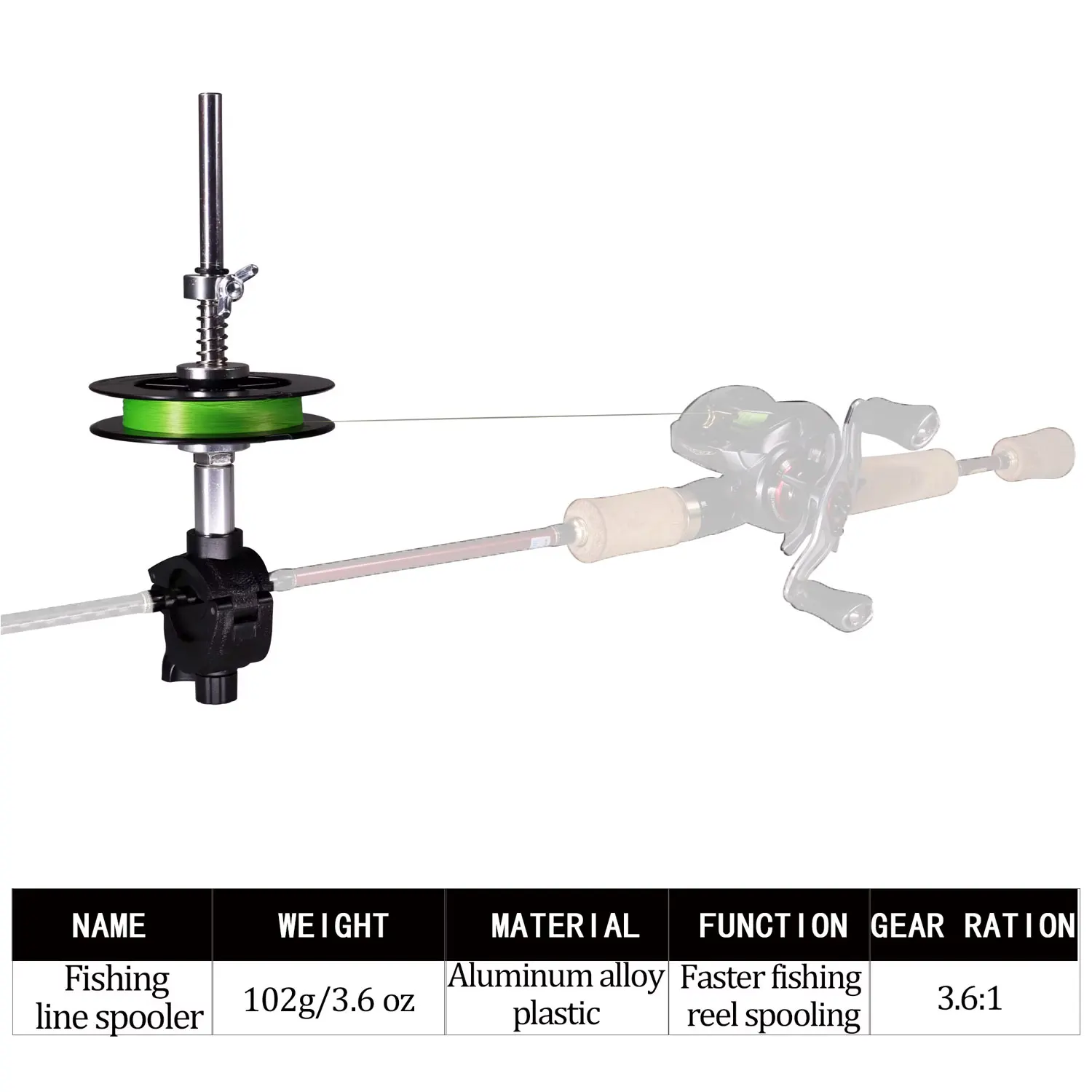 Fishing Line Spooler