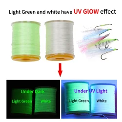 Bimoo 150D Hilo para moscas fluorescente salmón y trucha