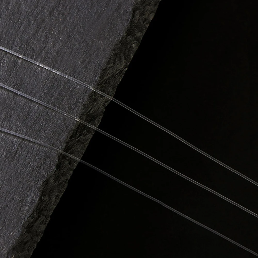 DNDYUJU-sedal de hilo de Pesca de fluorocarbono, 100M, correa de Pesca Invisible, líder de fibra de carbono, línea de Pesca con mosca súper suave - imagen 3