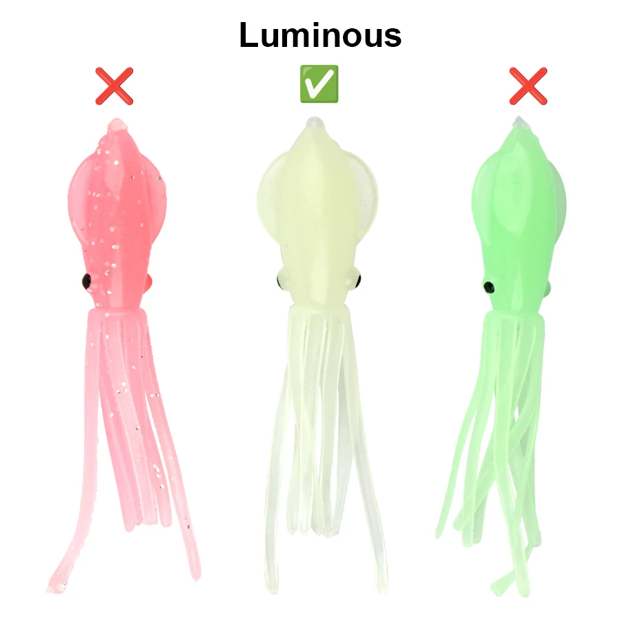 FTK Señuelo Calamar Luminoso Trolling – Marlines y Atunes - imagen 3