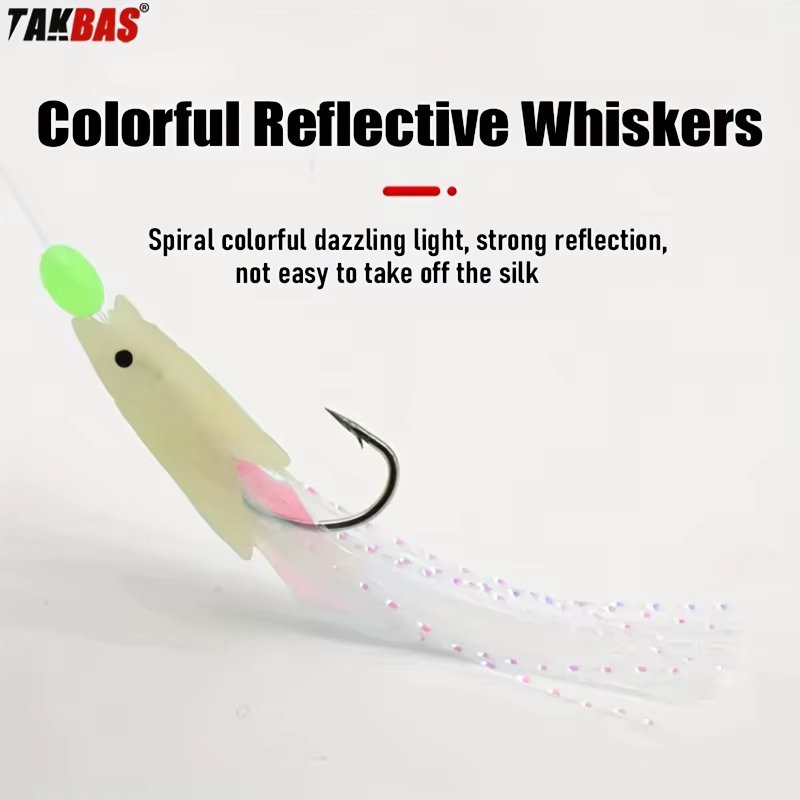 Anzuelos Sabiki Luminosos Takbas – Cabeza de Pez para Mar y Río - imagen 5