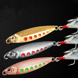 Cebo blanco de zinc 7.5g para jigbait de largo alcance