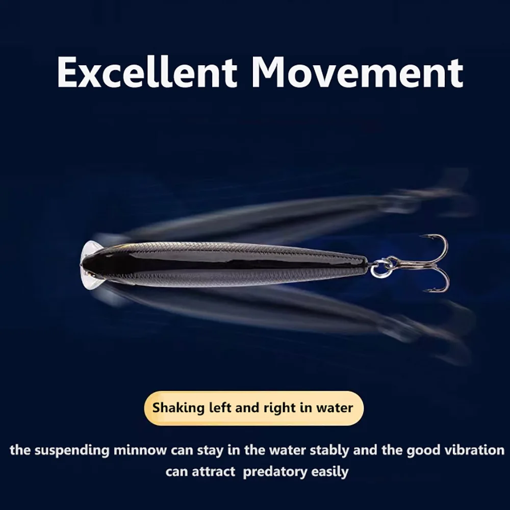 Señuelo Minnow jerkbait wobbler artificial para lucio y carpa - imagen 3