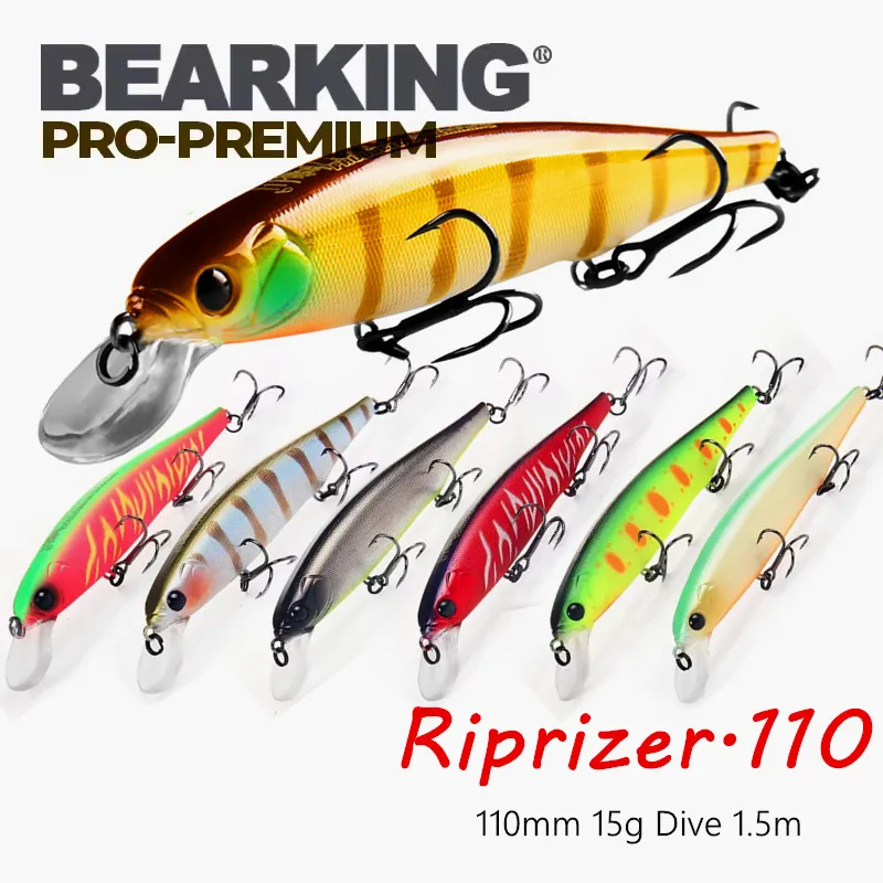 Señuelo Flotante Bearking M111 SP Minnow 110mm