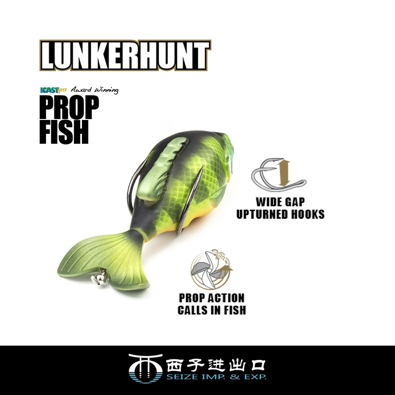 LUNKERHUNT señuelo de Luya, cebo blando hueco para pesca de agua dulce, perca Barracuda - imagen 2