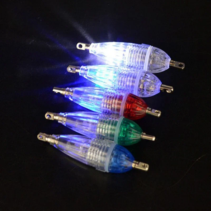Mini LED brillante, gota de mar profundo, aparejos subacuáticos, pesca, señuelo de calamar, lámpara de luz, señuelo de calamar, lámpara de luz, luces de noche para peces - imagen 3