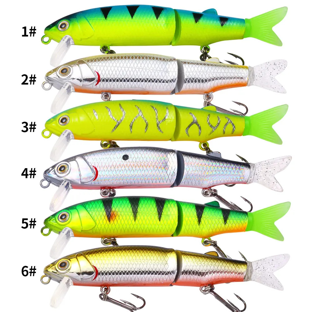 Señuelo Swimbait Minnow Wobbler de 14,2 g para lucio y lubina - imagen 2