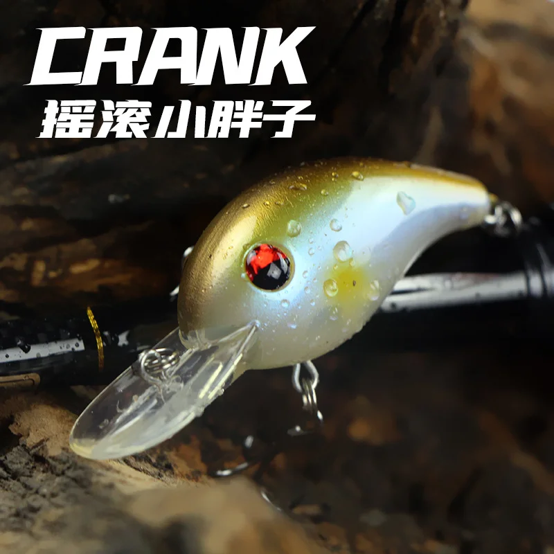 Señuelo de pesca Crankbait, 1 piezas, 75mm, 8,5g, Crankbait, Wobblers para Lucio, trucha, profundidad de buceo, 1,8 m-2,2 m