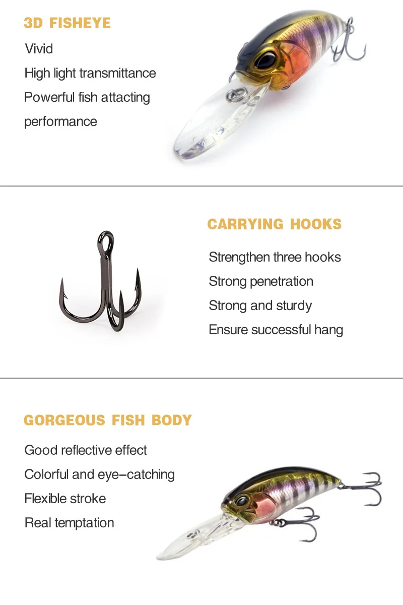 Mejore su experiencia de pesca con ganchos versátiles y duraderos diseñados para el éxito