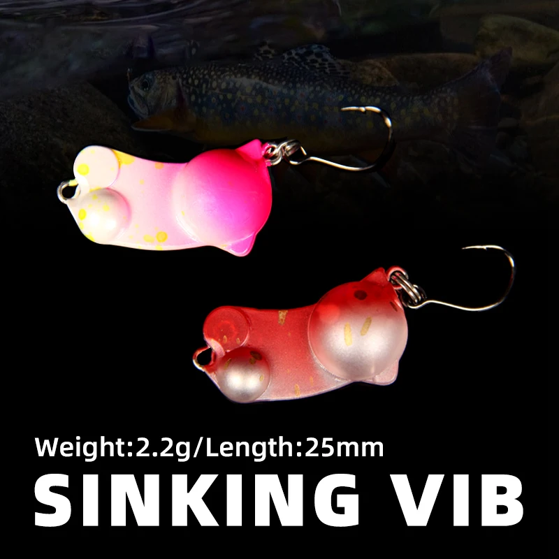 Mini VIB de hundimiento lento para lubina y trucha - imagen 3