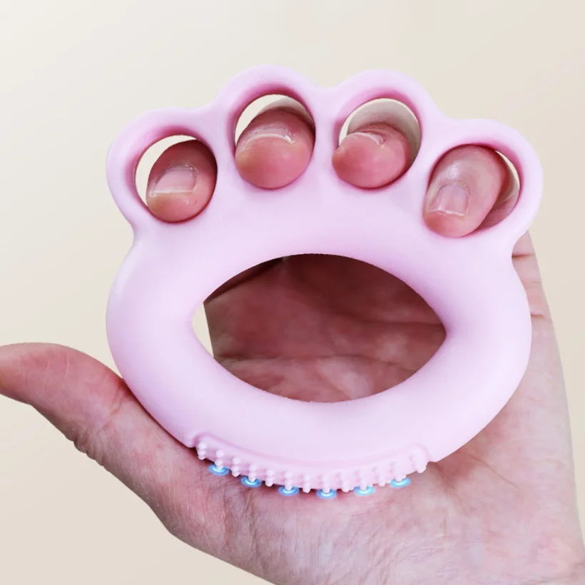Agarre de mano de silicona ajustable, entrenador de dedos, ejercicio, expansor carpiano, entrenamiento muscular, gimnasio, Fitnes, fortalecedor, pinza de mano - imagen 4