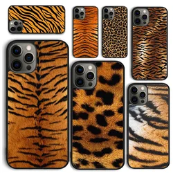 Funda de teléfono con estampado de tigre ANIMAL para iPhone 17 Air 16 Coque 15 14 12 13 PLUS 11 PRO MAX, carcasa trasera
