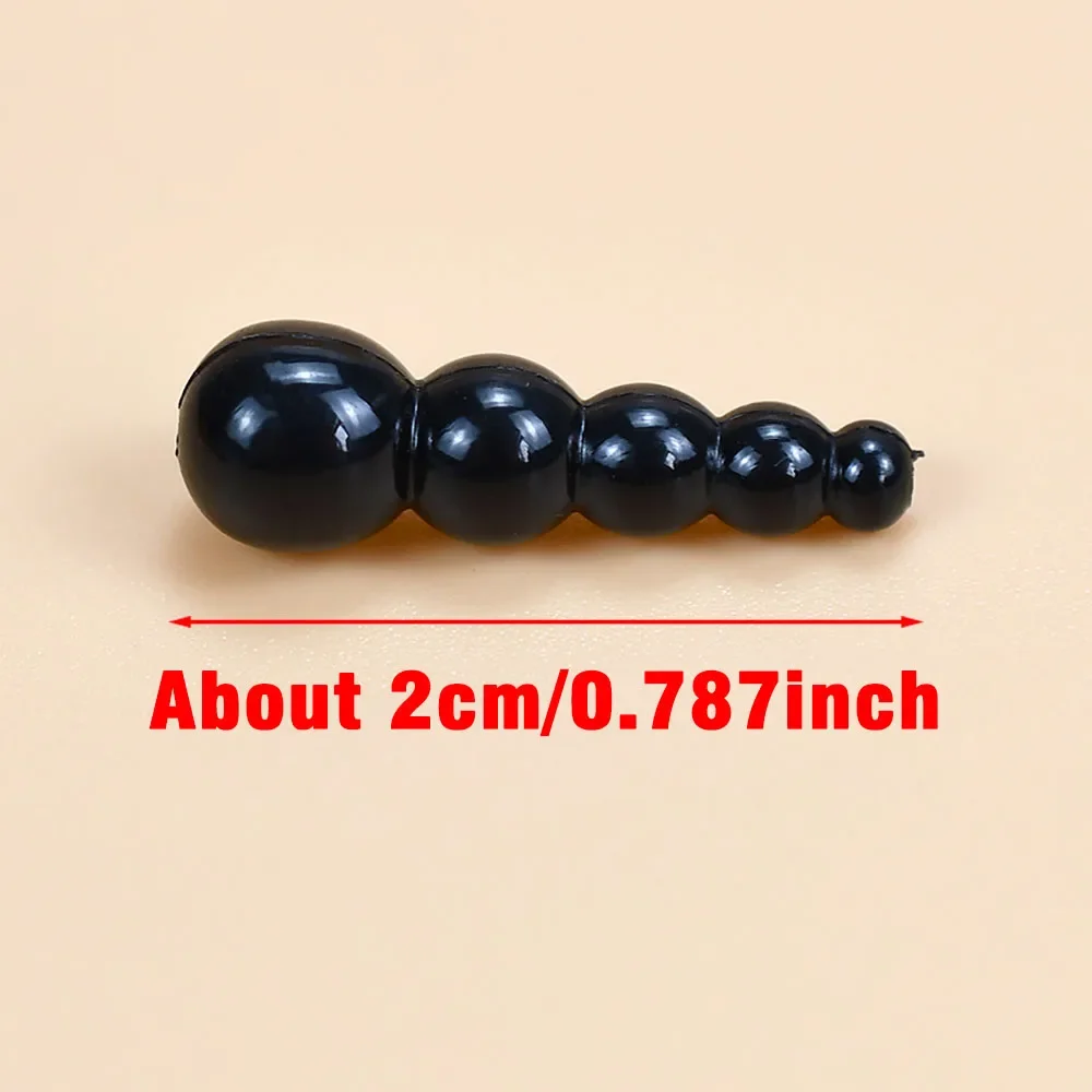 30 Uds. De cuentas de pesca apiladas, suministros de fabricación de señuelos de pesca de plástico para Spinner en línea, Spinnerbait, aparejo Walleye, trucha, lubina, Crappies - imagen 4