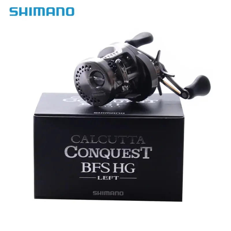 Shimano Calcutta Conquest BFS – Carrete baitcasting redondo micromodo - imagen 4