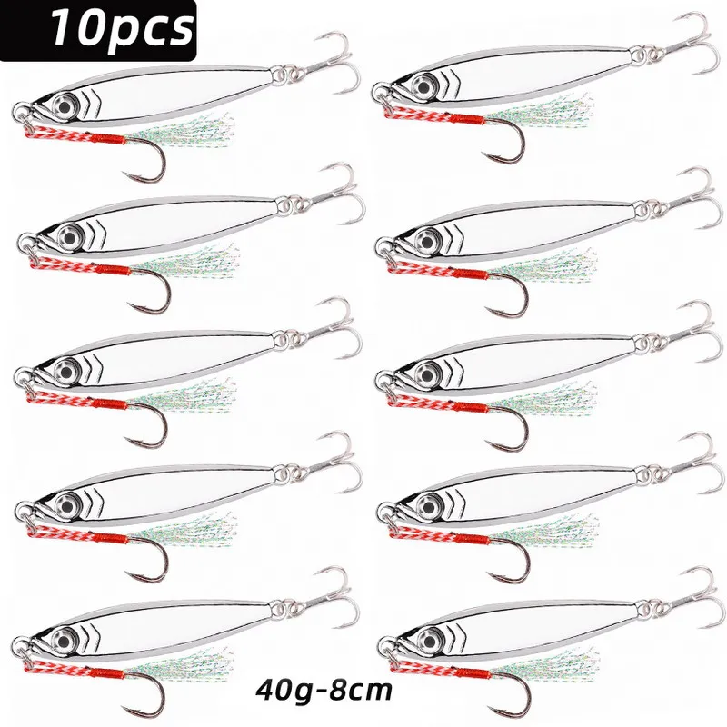 10pcs-40g-With hook