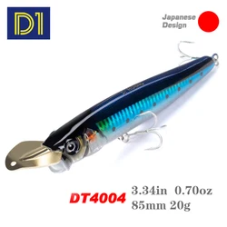 D1 Popper Duro Riser - para agua salada, cuerpo pesado, rendimiento