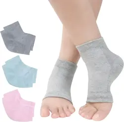 Calcetines de protección de pies de invierno, calcetines de Gel anticaída para el cuidado del talón para hombres y mujeres, cómodos y transpirables, protección del tobillo para reparación