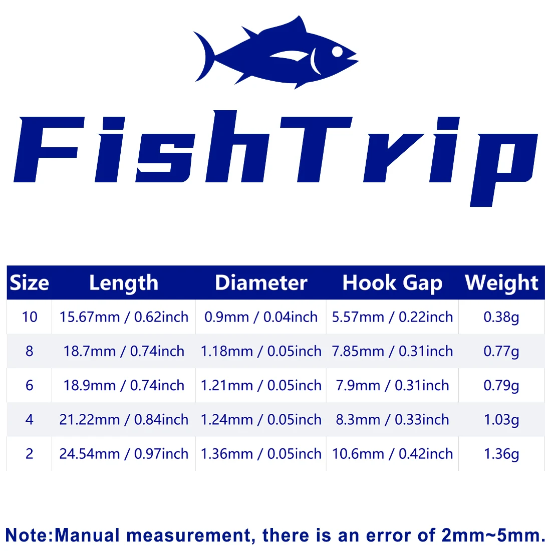 FishTrip-gancho Triple con plumas, anzuelo Triple de repuesto para agua salada, señuelo, cuchara, aparejo - imagen 2
