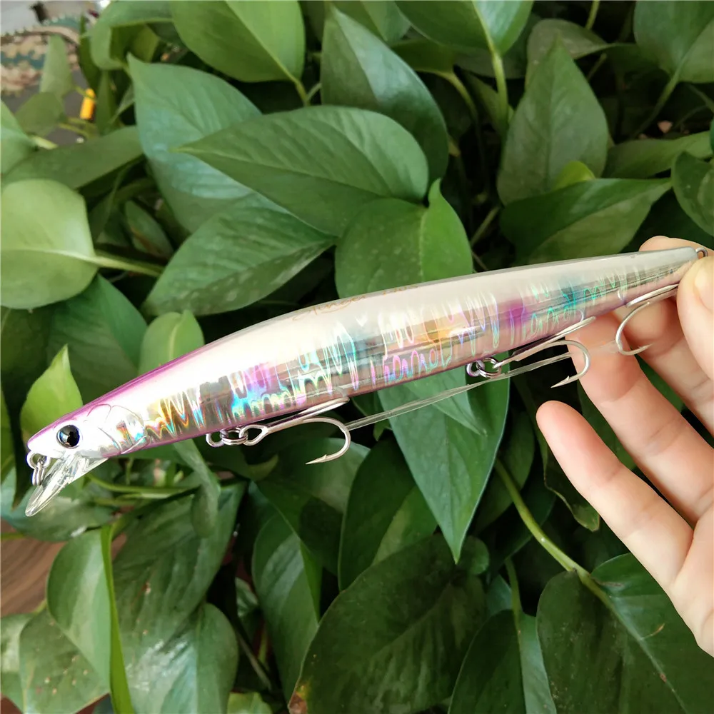 TSURINOYA-señuelo de pesca 4 piezas 140S, cebo duro de fundición ultralargo, DW92, 140mm, 26g - imagen 2