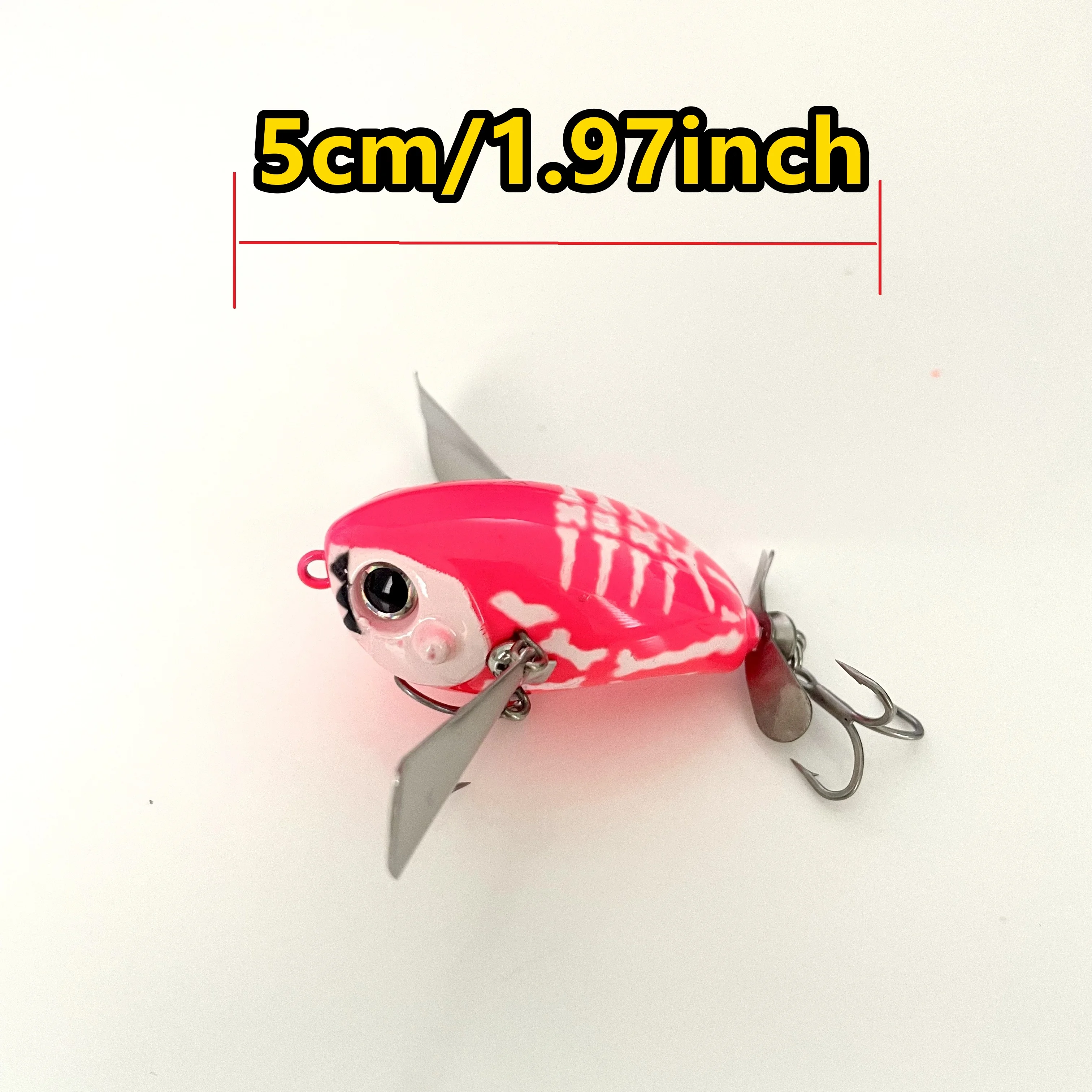 8094 5 cm 7.2g1 STKS LURETV Japan Jackall Pompadour Jr oppervlak kruipen aas 18g zeebaars - imagen 5