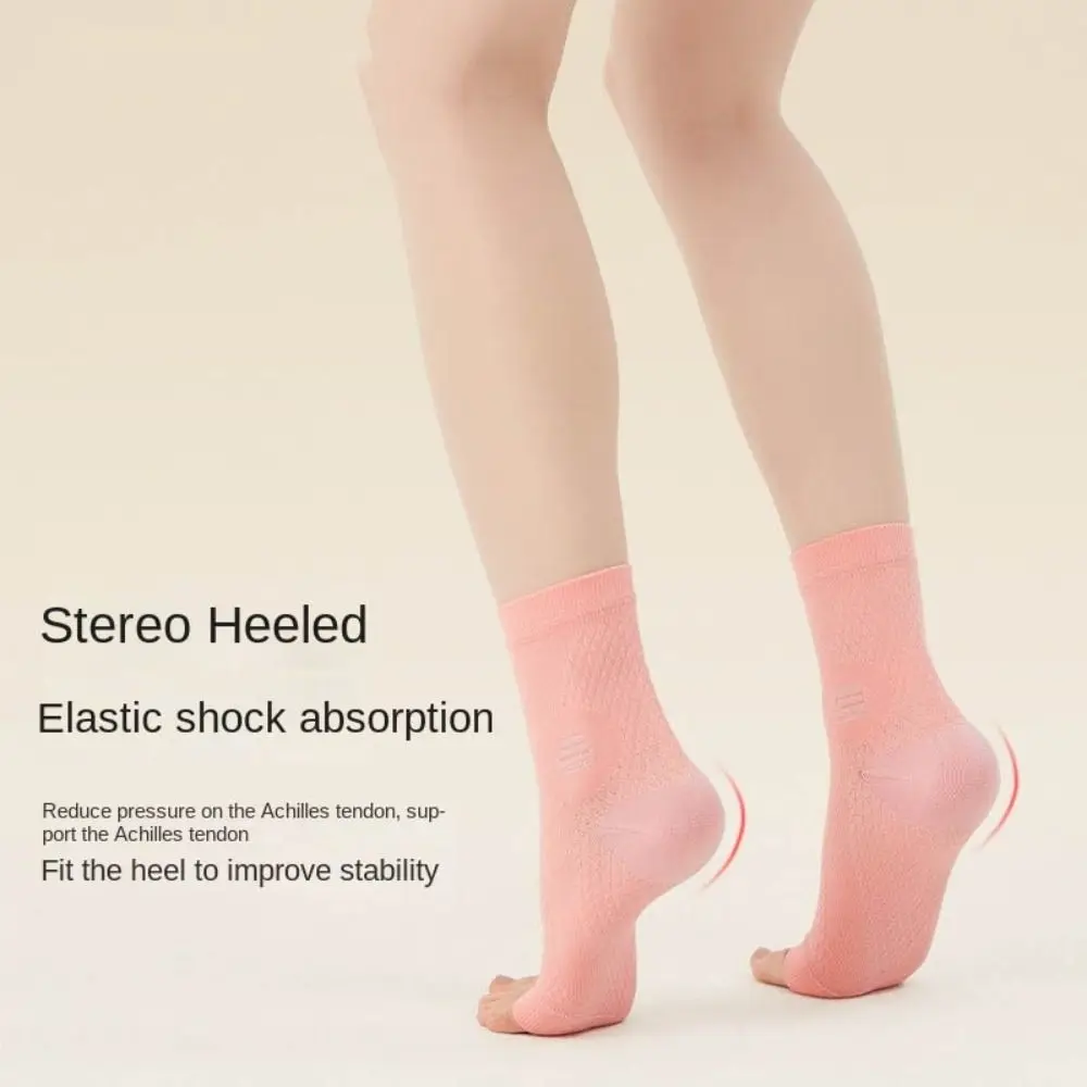 Tobillera deportiva antiesguince, 1 par, Reduce la vibración, protección de las articulaciones, Protector de tobillo, soporte, calcetines de compresión deportivos