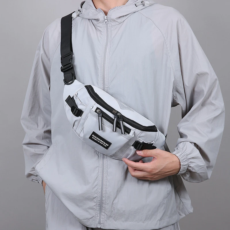 Riñonera de pesca para senderismo, bolsas de pecho para escalada al aire libre, ciclismo, mochila ligera con eslinga para teléfono, bolsa para aparejo de caza deportivo para hombre - imagen 2