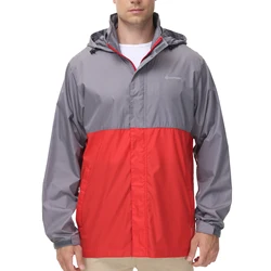 Chubasquero Lightbare LB02M – Impermeable y transpirable con capucha