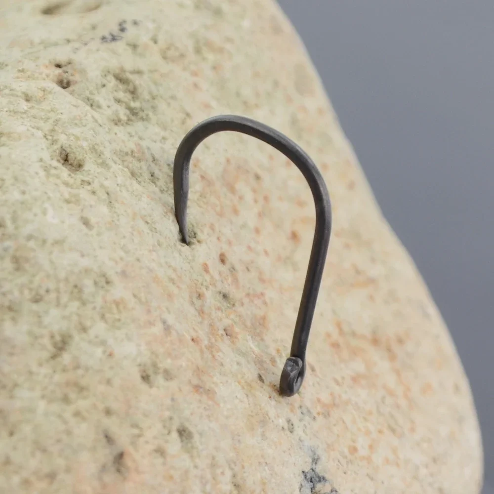 Hirisi 50 Uds revestimiento de PTFE anzuelos sin púas de acero inoxidable con alto contenido de carbono 8002 accesorios de pesca - imagen 5